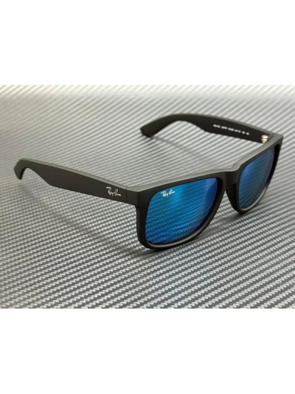 New Ray-Ban Men Rubber Black Sunglasses 54-16-145